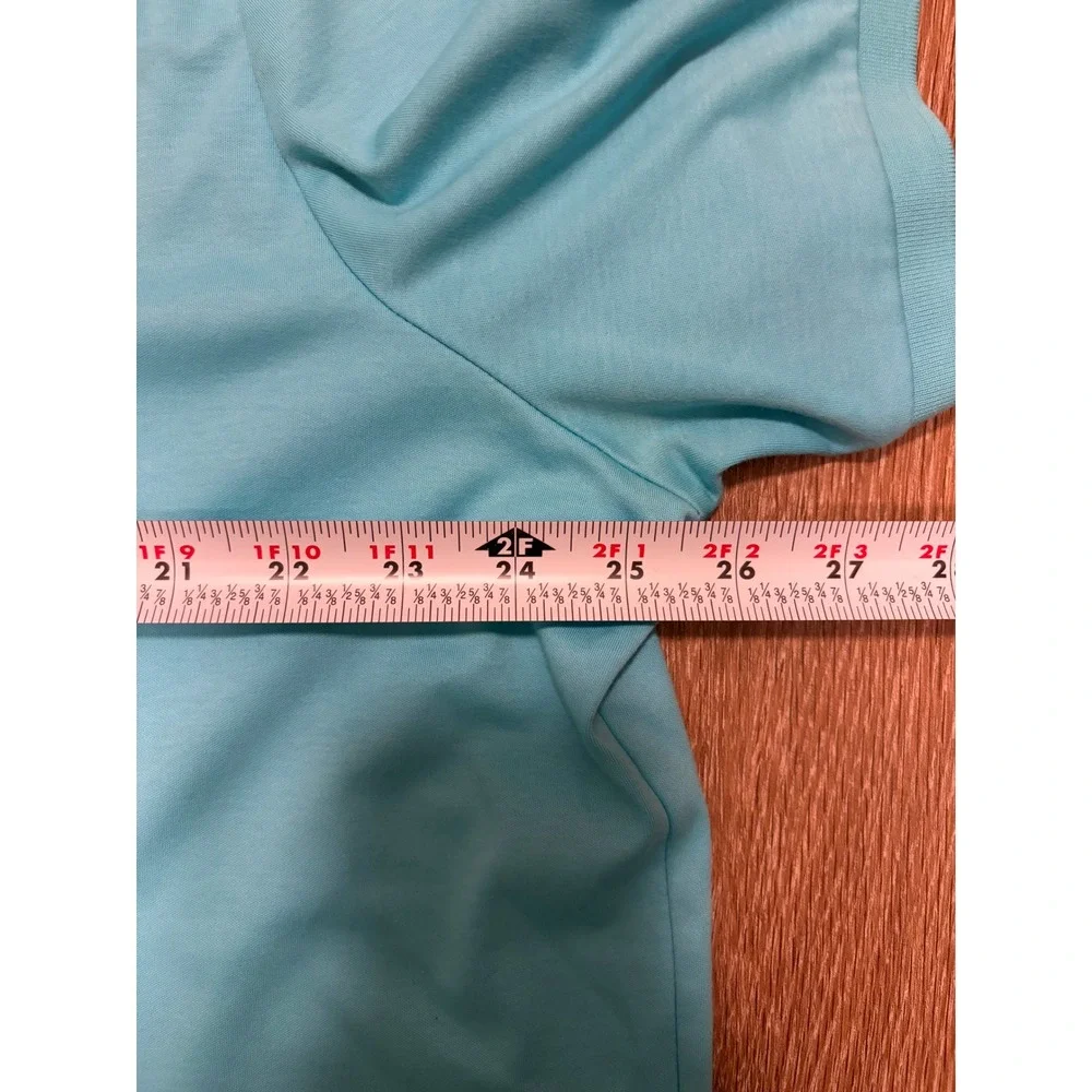 Polo Ralph Lauren Mens XXL Classic Fit Light Blue Short Sleeve Polo Shirt Logo